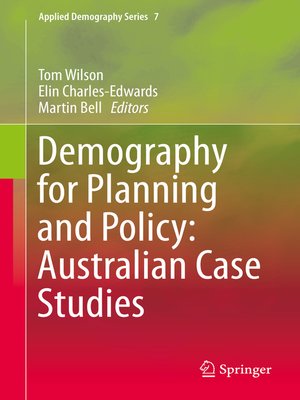 cover image of Demography for Planning and Policy